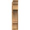 Ekena Millwork Balboa Rough Sawn Traditional Outlooker, Western Red Cedar, 8"W x 28"D x 36"H OUT08X28X36BOA01RWR - alternate 4
